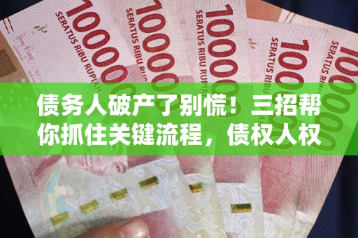北京债务人破产了别慌！三招帮你抓住关键流程，债权人权益不再缩水