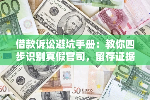 北京借款诉讼避坑手册：教你四步识别真假官司，留存证据不踩雷