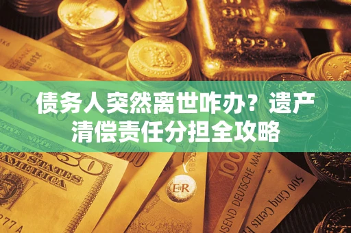 北京债务人突然离世咋办？遗产清偿责任分担全攻略