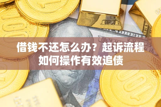 北京借钱不还怎么办？起诉流程如何操作有效追债