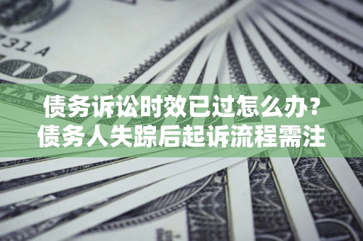 北京债务诉讼时效已过怎么办？债务人失踪后起诉流程需注意什么？