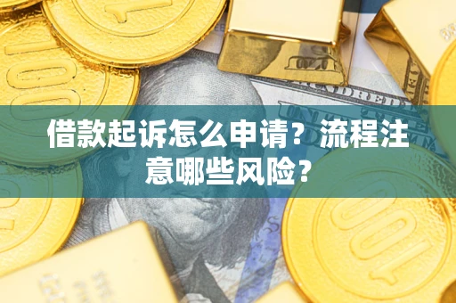北京借款起诉怎么申请？流程注意哪些风险？