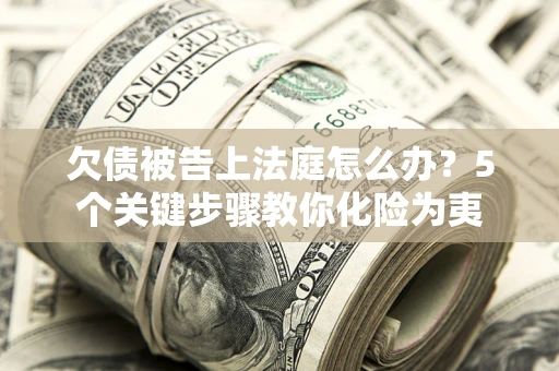 北京欠债被告上法庭怎么办？5个关键步骤教你化险为夷